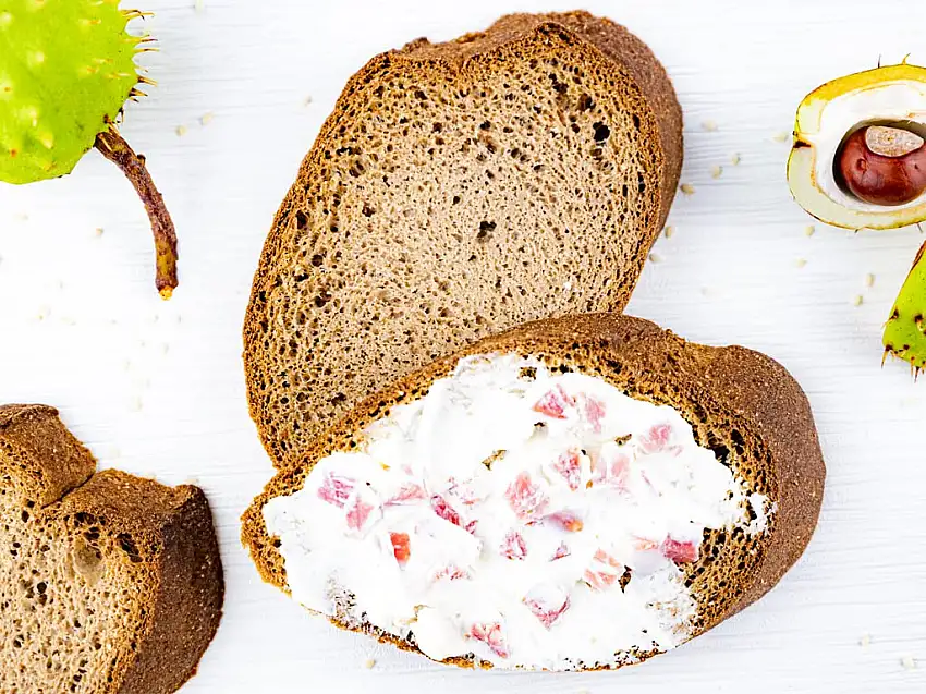 1x KETOFAKTUR® BROT No45 | 91% kohlenhydratreduziert | KETOGEN | GLUTENFREI | VEGAN | sojafrei, enzymfrei, hefefrei, weizenfrei, ohne Palmfett | low carb high fat | Paleo, Diabetiker geeignet