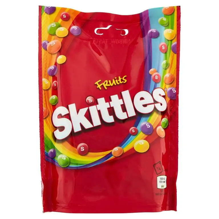 Skittles Fruits Kaudragees mit saurem Fruchtgeschmack 160g (1er Pack)
