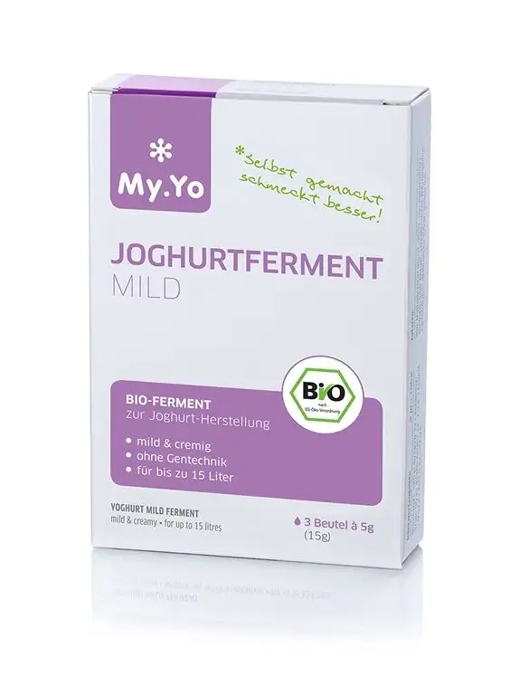 My.Yo Bio Joghurtferment Mild, 3x5g