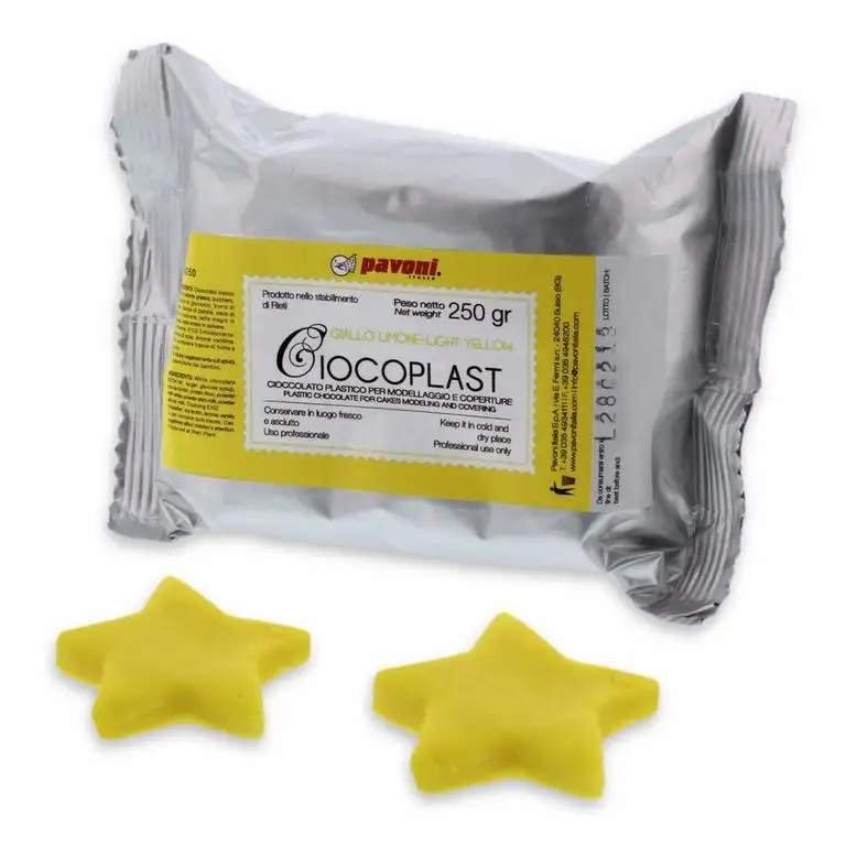 Weltneuheit Schokolade Fondant, gelb, Fondant Schokolade