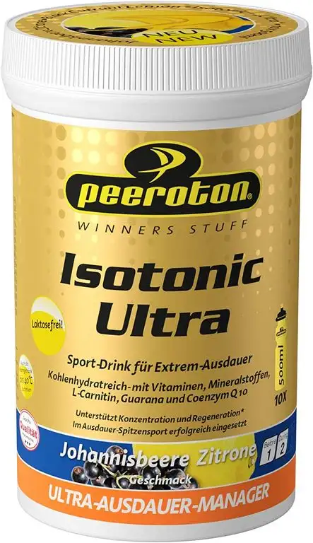 Peeroton Isotonic Ultra DrinkJohannisbeere-Zitrone 1er Pack (1 x 300 g)