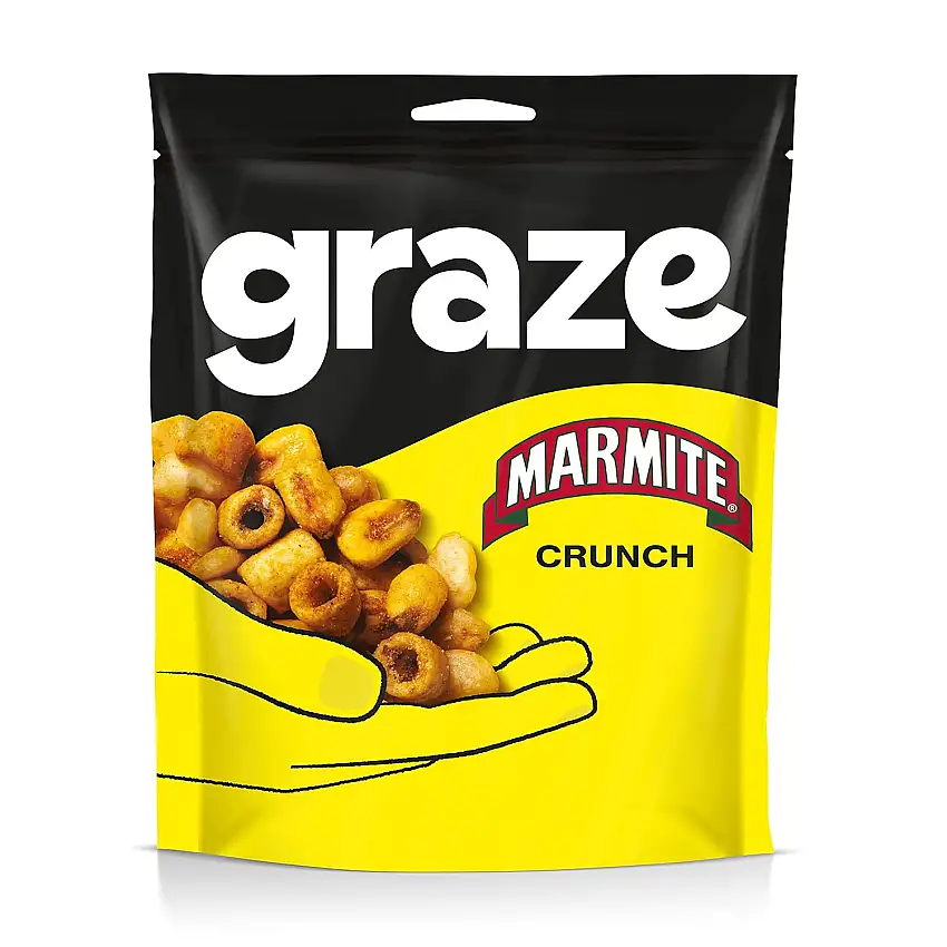 Graze Marmite Crunch 100g