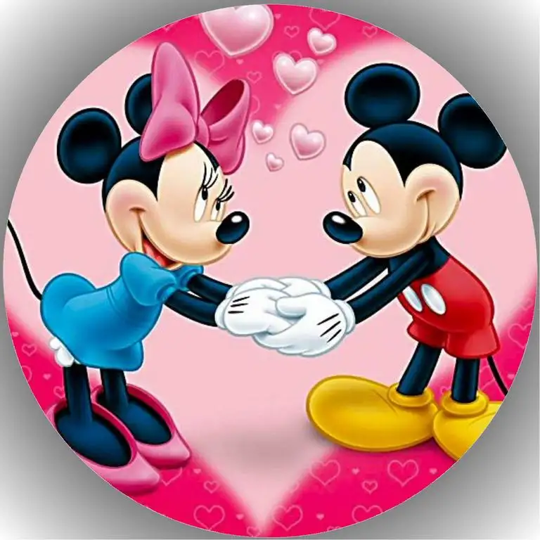 Fondant Tortenaufleger Tortenbild Micky Maus N13