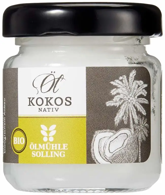 Ölmühle Solling - BIO - Kokosöl nativ - 1. Kaltpressung - Premium Rohkostqualität, 1er Pack (1 x 30 ml)