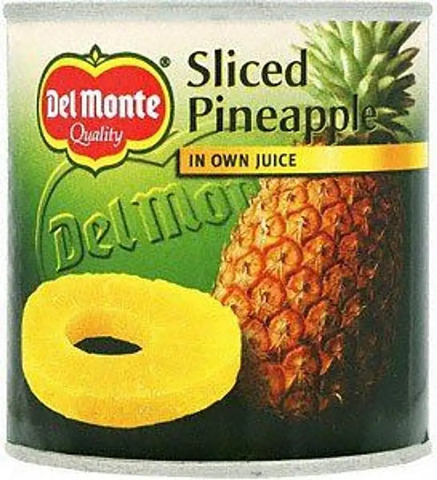 Del Monte - Ananasscheiben in eigenem Saft - 435 g