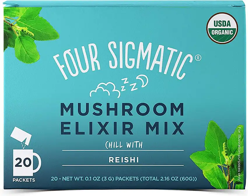 FOUR SIGMATIC Reishi Mushroom Elixier Mix (20 Beutel), 200 g