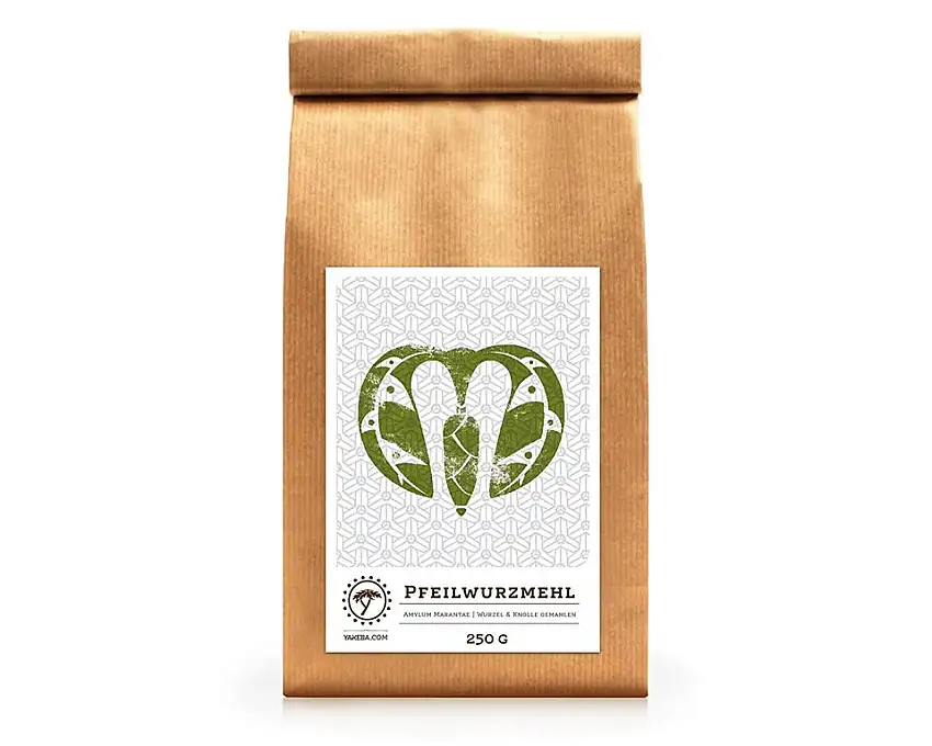 Yakeba Pfeilwurzelmehl (Pfeilwurz gemahlen) 250g