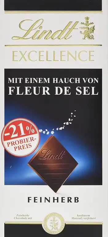 Lindt & Sprüngli Excellence Promotion Tafel, mit einem Hauch von Fleur de Sel, glutenfrei, laktosefrei, 10er Pack (10 x 100 g)