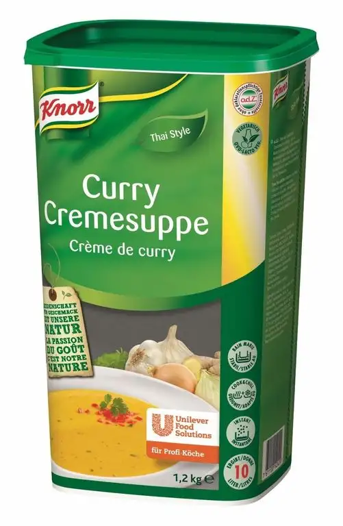 Knorr Curry Cremesuppe, 1200 g