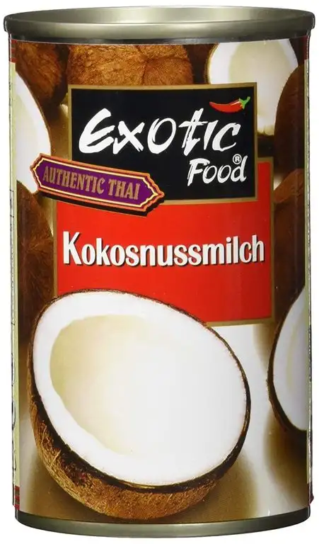 EXOTIC FOOD Kokosnussmilch, 12er Pack (12 x 160 ml)