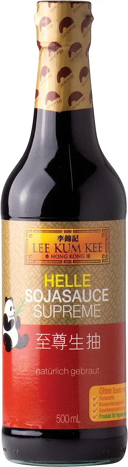 Lee Kum Kee Helle Sojasauce Supreme, 3er Pack (3 x 500 g)