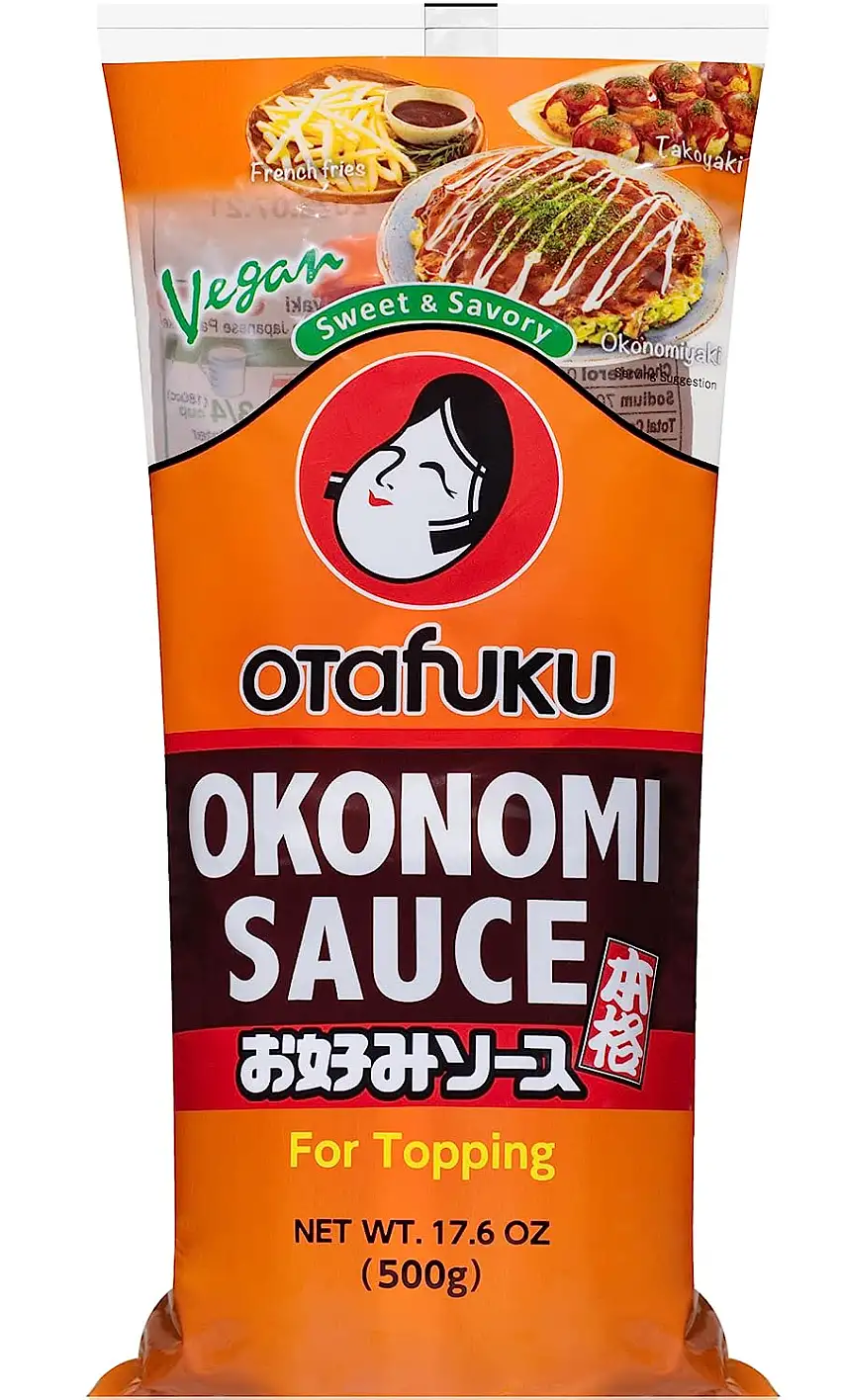 Otafuku Okonomi Sauce – Fruchtig-scharfe, japanische Würzsauce zum Dippen, Würzen und Verfeinern – 500g