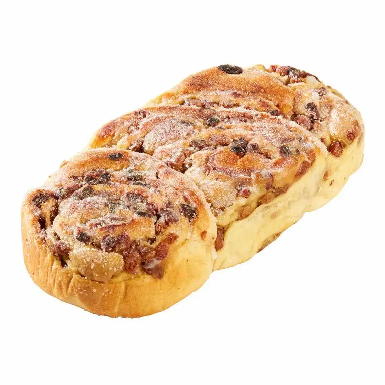 Schneckenkuchen Friesische Art, saftiger Kuchen mit Rosinen, Rum und Marzipan, 750g