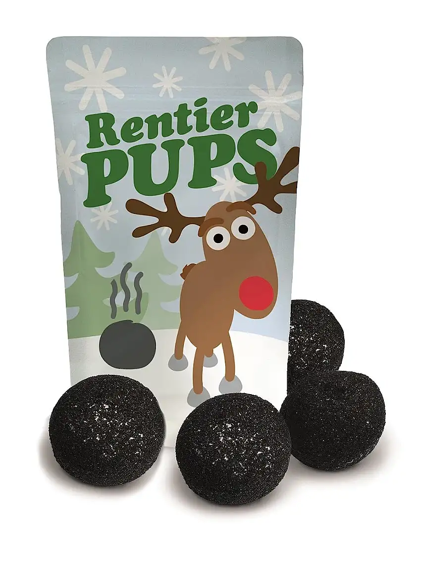 Welt der Rentiere Marshmellows, lecker und ein echter Hingucker (Rentier Pups groß 40 g)