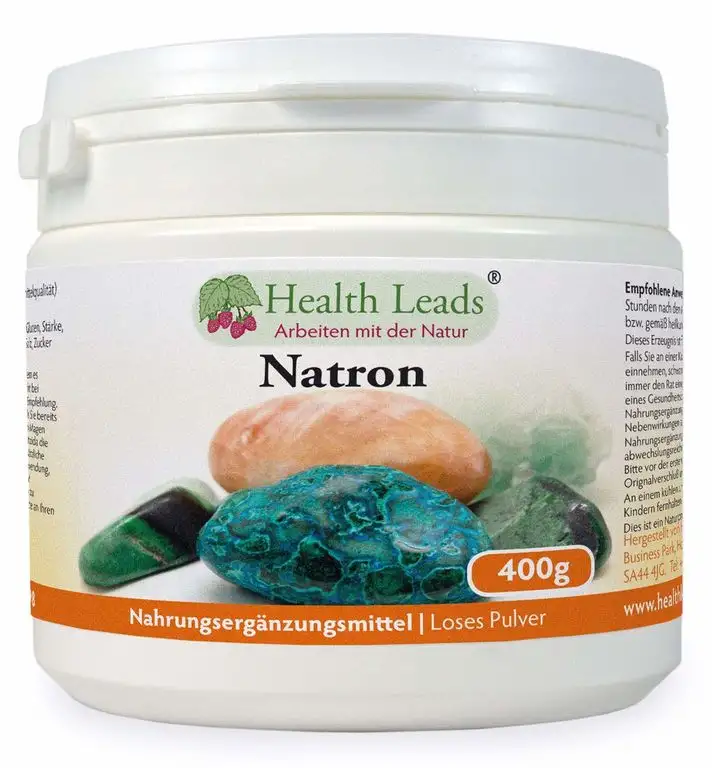 Natron (Loses Pulver) 400g, Optionen für mehrere Größen