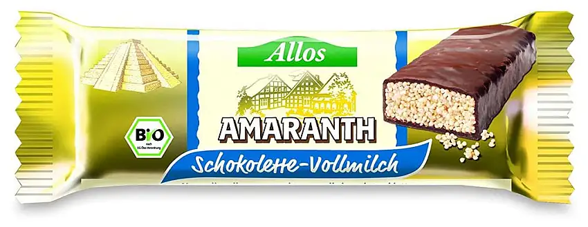 Allos Bio Allos Amaranth Schokolette-Vollmilch (1 x 25 gr)
