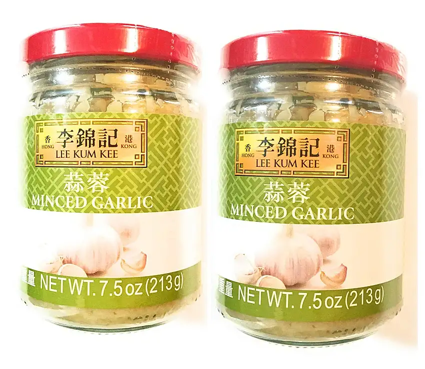 Lee Kum Kee Gehackter Knoblauch (213 ml), 2 Stück