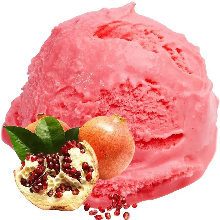 1 Kg Granatapfel Geschmack Eispulver VEGAN - OHNE ZUCKER - LAKTOSEFREI - GLUTENFREI - FETTARM, auch für Diabetiker Milcheis Softeispulver Speiseeispulver Gino Gelati