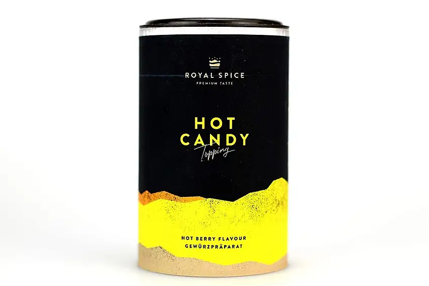 Hot Candy, Süß-scharfer Himbeer Rub, Sex Rubs and Rocknroll, 100g Dose