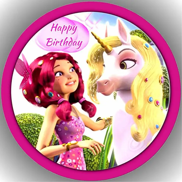 Premium Esspapier Tortenaufleger Tortenbild Geburtstag Mia and Me T25