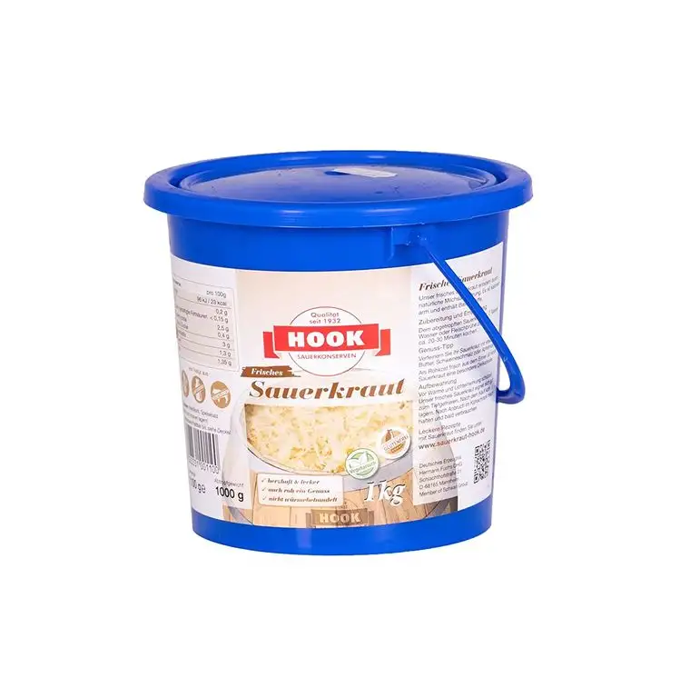 HOOK - Frisches Sauerkraut - 1000g (1 Eimer)