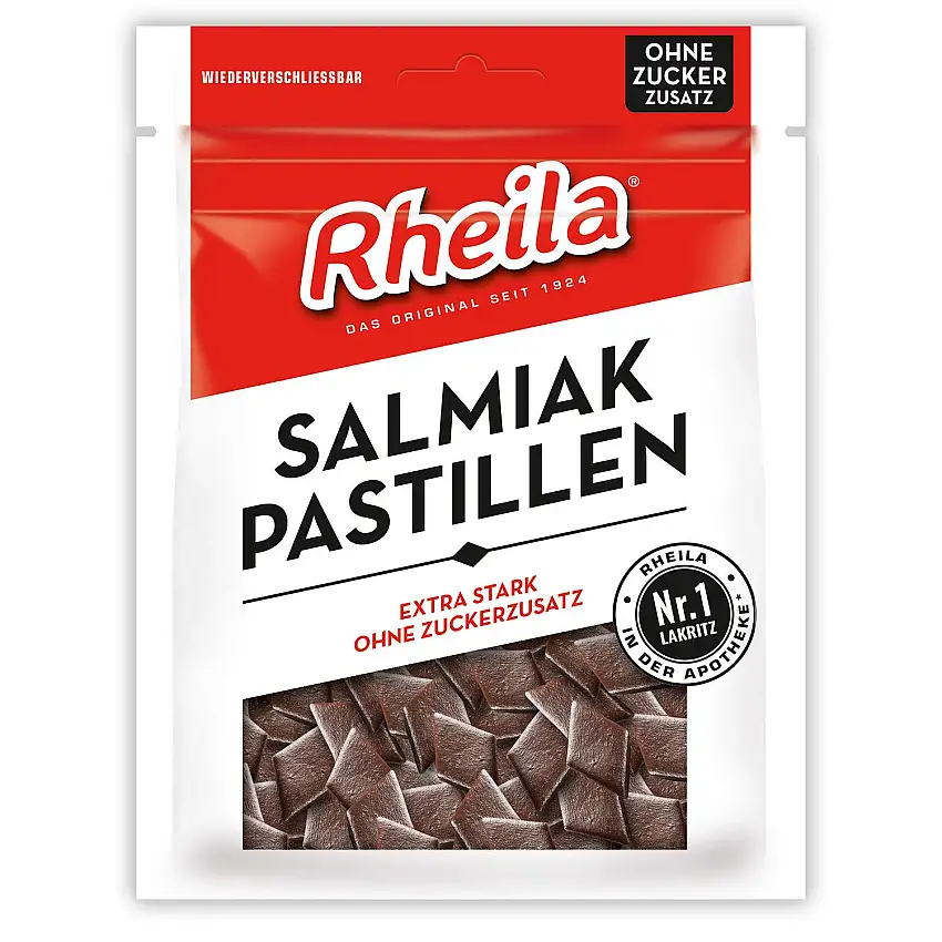 Dr. C. Soldan GmbH Rheila Salmiak Pastillen zuckerfrei, 90 g