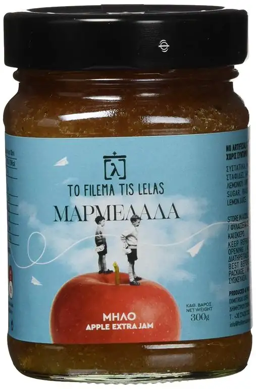 To Filema Tis Lelas Handgemachte Apfel Extra Marmelade 300 g, 2er Pack