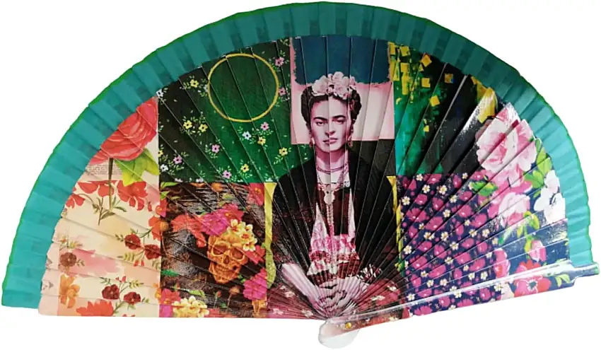 Miro Boho Chic - Fächer Frida Eleganz und Tradition in einem Fächer mit exklusivem Design, originelles Geschenk für Frauen, unsichtbarer Freund