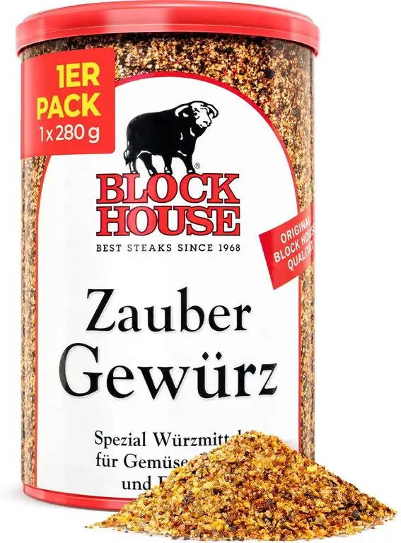 Block House Zaubergewürz 280g Gewürzmischung - in Restaurantqualität