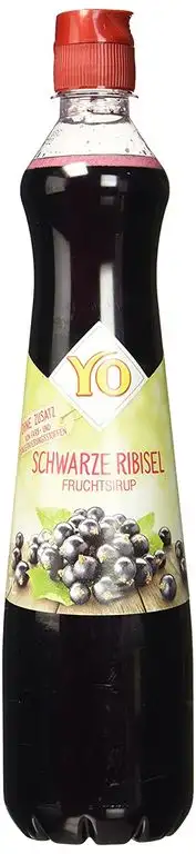 Yo Sirup Schwarze Ribisel, PET (1 x 700 ml)