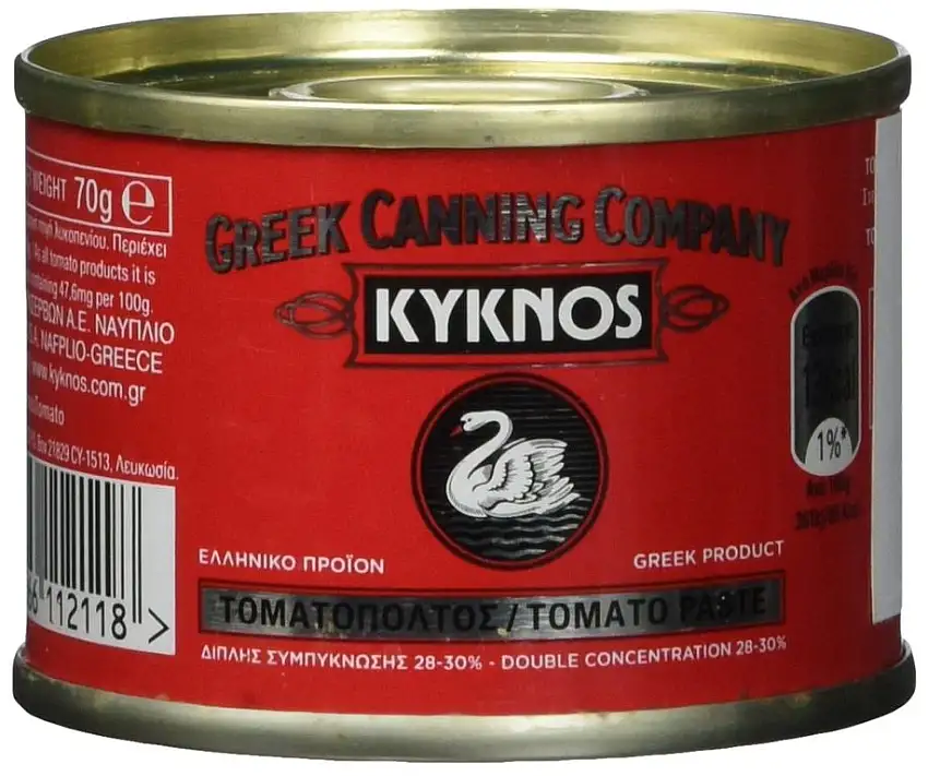 Kyknos doppelt konzentrierte Tomatenpaste 28-30% - 70g Dose (1 x 70 g)
