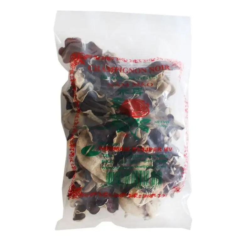 HK Schwarze getrocknete Mu Erh Pilz Morcheln Nam Meo Vietnam 100g