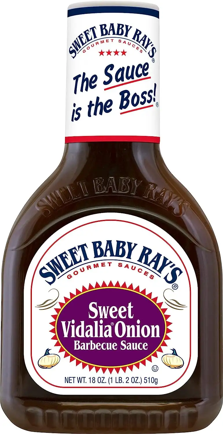 Sweet Baby Ray's BBQ Sauce - Sweet Vidalia Onion, 1er Pack (1 x 510 g Flasche)
