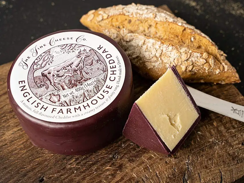 Cheddar English Farmhouse Käse (perfekt für Burger)