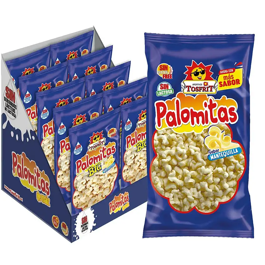 ICHUCHES - Glutenfreie und laktosefreie Mais-Vorspeisen (Familien-Palomit)