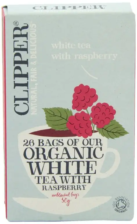 Clipper | White Tea with Raspberry | 3 x 26 bags