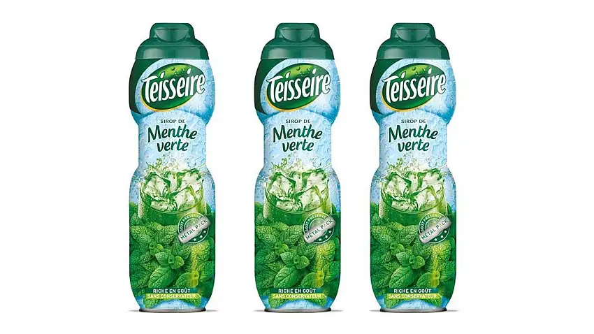 3 Sirup grüne Minze Teisseire - 3 x 0,60L
