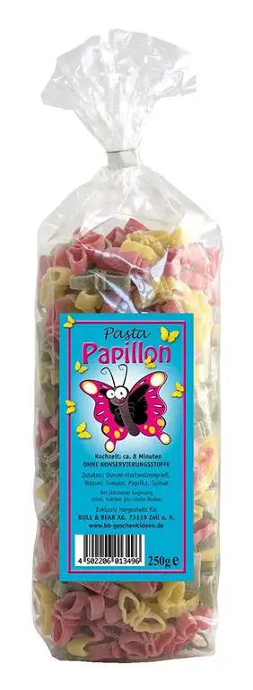 Schmetterlings-Nudeln "Pasta Papillon"