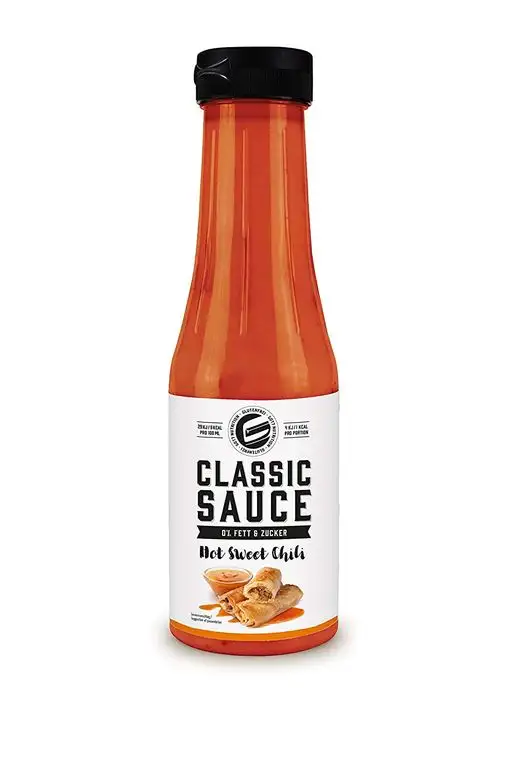 Got7 Classic Sauce Soße - Kalorienfreie Salat, Grill und Würzsauce - Perfekt zum Abnehmen (Hot Sweet Chilli, 350ml)