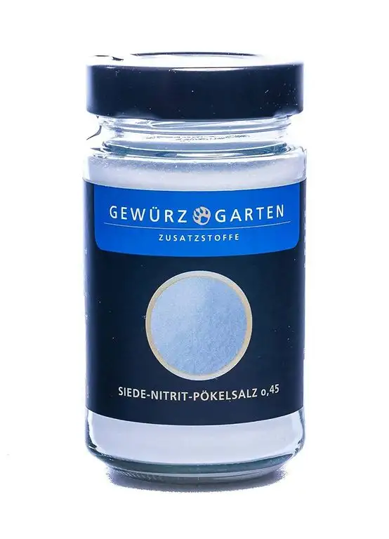 Gewürzgarten Nitrit Pökelsalz, 270g.