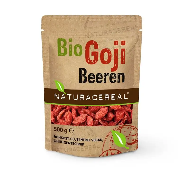 BIO Goji Beeren ungeschwefelt 500g - DE-ÖKO-39