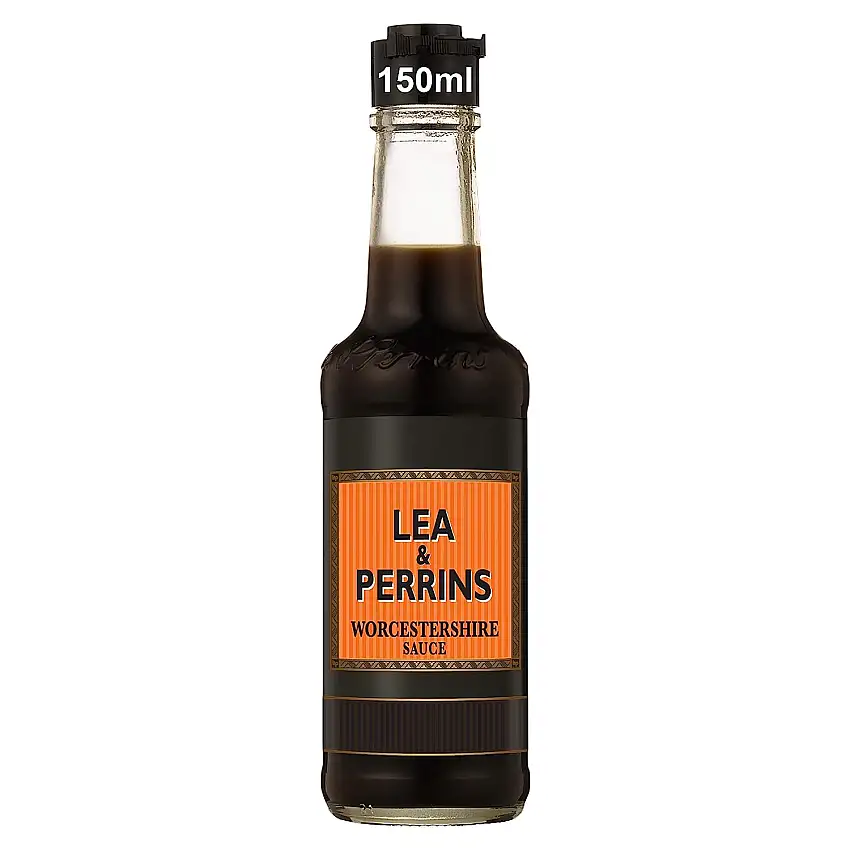 Lea and Perrins Worcestershire Sauce – Die original britische Sauce in der Glasflasche – 12 x 150 ml
