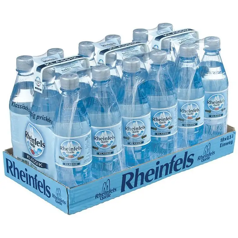 Rheinfels Quelle Klassik Einweg, 18er Pack (18 x 500 ml)
