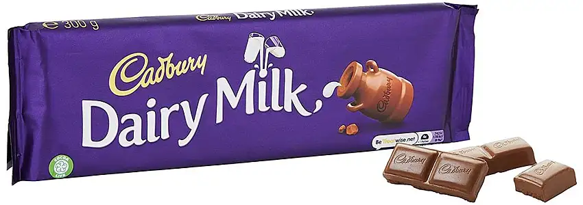 Cadbury Milchprodukte Schokoladenriegel, 360g