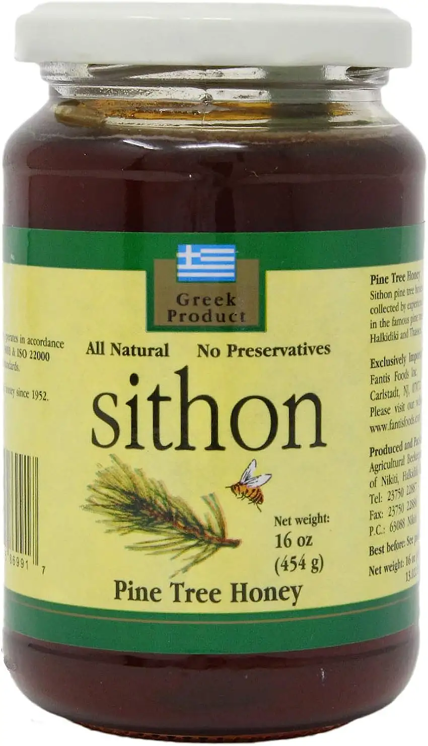 Sithon Griechischer Honig – Kiefernbaumhonig, 450 g