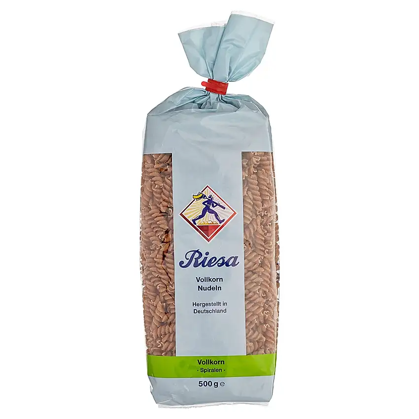 Riesa Teigwaren Volkorn Spiralen, 500 g