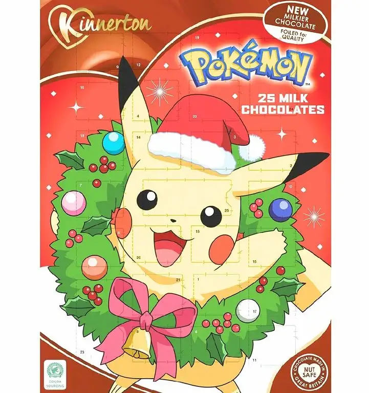 Pokemon Vollmilch-Adventskalender (2018) 90g