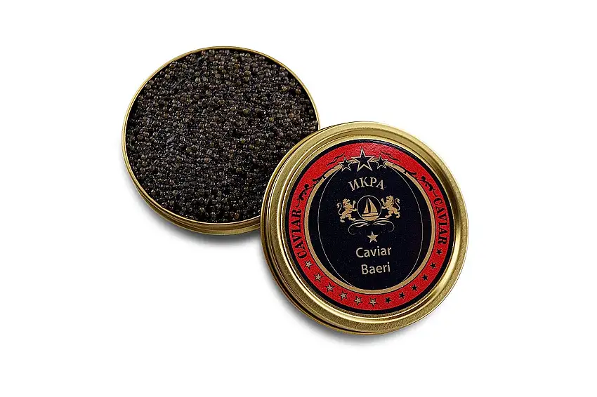 Caviar vom sibirischen Stör Classic (50g) Zucht EU - Kostenlose Expresslieferung