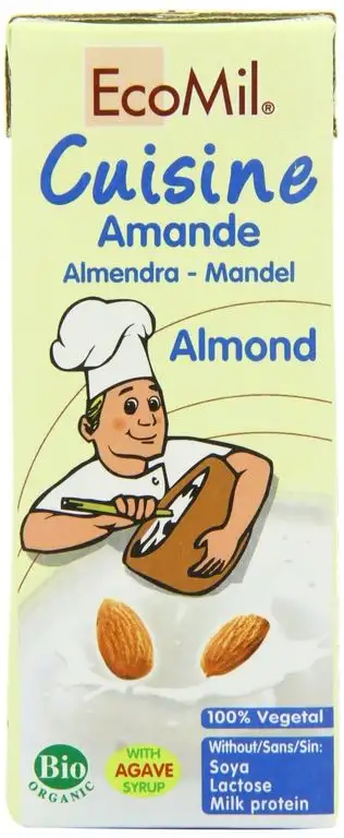 Ecomil | Cuisine - Almond Cream | 3 x 200ml