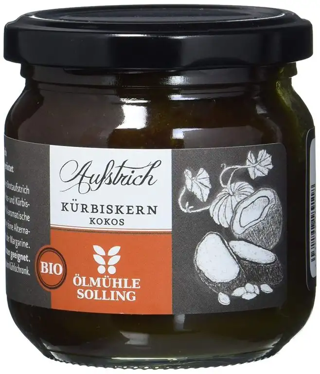 Ölmühle Solling Bio Aufstrich Kürbiskern-Kokos, 1er Pack (1 x 160 g)